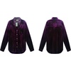image:imageRVivimos Womens Winter Velvet Long Sleeve Button Down Casual Tops ShirtsPurple