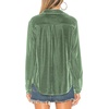 image:imageRVivimos Womens Winter Velvet Long Sleeve Button Down Casual Tops ShirtsSage Green