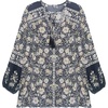 image:imageRVivimos Womens Summer Long Sleeves Cotton Casual Boho Floral Print Peasant Blouses TopsBlack3