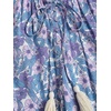 image:imageRVivimos 2026 Summer Mini Sun Dresses for Women Boho Floral Print Casual Sleeveless V Neck Button Up Loose Swing Beach DressBlue Purple