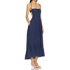 image:imageRVivimos Cotton Casual Summer Dresses for Women 2026 Spaghetti Strap Backless Boho Flowy Midi Dress with PocketsNavy Blue