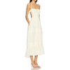 image:imageRVivimos Cotton Casual Summer Dresses for Women 2026 Spaghetti Strap Backless Boho Flowy Midi Dress with PocketsWhite