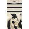 image:imageRVivimos Crop Tops for Women Spring Summer Short Sleeve Crew Neck RibKnit Stretchy Striped TShirts BlousesWhiteblack