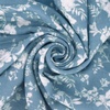 image:imageRVivimos Fall Floral Dress for Women 2026 Boho Long Sleeve V Neck Drawstring Tie Loose Tiered Flowy Midi Dress with PocketsLight Blue