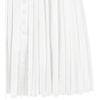 image:imageRVivimos Summer Cotton Spaghetti Strap Dresses for Women 2026 Boho Stretchy Ruched Button Down Swing Mini DressWhite