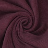 image:imageRVivimos Womens 2026 Fall Corduroy Cotton Long Sleeve Square Neck Elastic Smocked ALine Ruffle Mini DressMaroon