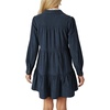 image:imageRVivimos Womens Fall Corduroy Dress 2026 Long Sleeve Button Down Tunic Mini Babydoll Dress with PocketsNavy Blue