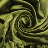 image:imageRVivimos Womens Fall Velvet Tunic Dress 2026 Trendy Sexy Deep V Neck 34 Sleeve Elastic Waist Loose Mini Dress with PocketsArmy Green