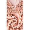 image:imageRVivimos Womens Sequin Bodycon Dress Fall Winter Velvet Warm Long Sleeve Crew Neck Sexy Backless Glitter Slit Mini DressPink
