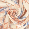 image:imageRVivimos Womens Summer 2026 Boho Floral Print V Neck Short Sleeve Drawstring Tie Casual Flowy Midi DressWhite