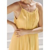 image:imageRVivimos Womens Summer Cotton Maxi Dress Adjustable Spaghetti Strap Boho Casual Backless Ruffle Loose Fit Flowy DressLight Yellow