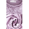 image:imageRVivimos Womens Summer Short Sleeve Crushed Velvet Mini Short DressesPurple