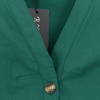 image:imageRVivimos Womens Summer Sleeveless V Neck Button Up Ruffles Cotton Blouse TopsGreen