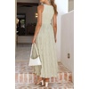 image:imageRVivimos Womens Summer Tulle Elegant Sleeveless Crew Neck Casual Cocktail Wedding Guest Tiered Tank Maxi DressLight Green