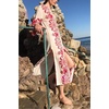 image:imageRVivimos Women Half Sleeve V Neck Tassel Cotton Vintage Embroidered Slit Casual Long DressWhite