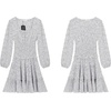 image:imageRVivimos Womens Autumn Long Sleeve Cotton Polka Dot Print Mini DressWhite
