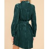 image:imageRVivimos Womens Shirt Dress Fall Velvet Button Down Long Sleeve Casual Mini Dress with BeltDarkgreen