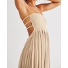 image:imageRVivimos Womens Summer Boho Sexy Backless Long DressesApricot