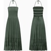 image:imageRVivimos Womens Summer Boho Sexy Backless Long DressesArmy Green