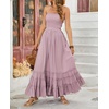 image:imageRVivimos Womens Summer Boho Sexy Backless Long DressesDusty Purple