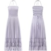 image:imageRVivimos Womens Summer Boho Sexy Backless Long DressesLavender