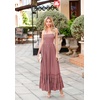 image:imageRVivimos Womens Summer Boho Sexy Backless Long DressesMauve