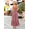 image:imageRVivimos Womens Summer Boho Sexy Backless Long DressesMauve