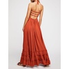 image:imageRVivimos Womens Summer Boho Sexy Backless Long DressesOrange