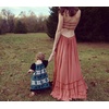 image:imageRVivimos Womens Summer Boho Sexy Backless Long DressesPink
