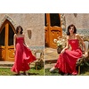 image:imageRVivimos Womens Summer Boho Sexy Backless Long DressesPunch Red