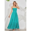 image:imageRVivimos Womens Summer Boho Sexy Backless Long DressesTurquoise