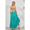 image:imageRVivimos Womens Summer Boho Sexy Backless Long DressesTurquoise