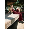 image:imageRVivimos Womens Summer Boho Sexy Backless Long DressesWine Red