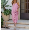 image:imageRVivimos Womens Summer Casual Adjustable Spaghetti Strap V Neck Boho Loose Fit Backless Maxi Dress with PocketsPink