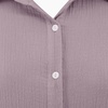 image:imageRVivimos Womens Summer Cotton Half Sleeves Button Down Casual Loose Slit Midi Dress with PocketsDusty Purple