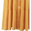 image:imageRVivimos Womens Summer Cotton Half Sleeves Button Down Casual Loose Slit Midi Dress with PocketsYellow