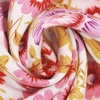 image:imageRVivimos Womens Summer Cotton Short Sleeves Boho VNeck Button Up Floral Print Front Slit Midi DressWhitepink