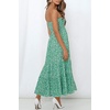 image:imageRVivimos Womens Summer Cotton Strapless Elastic Smocked Boho Beach Casual Flowy Maxi Tube DressesGreen2