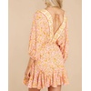 image:imageRVivimos Womens Summer Floral Dress 34 Sleeve Deep V Neck Boho Drawstring Backless Swing Mini DressPinkgold
