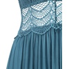 image:imageRVivimos Womens Summer Ruffles V Neck Backless Beach Short DressesBlue
