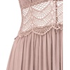 image:imageRVivimos Womens Summer Ruffles V Neck Backless Beach Short DressesDury Pink
