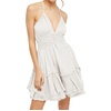image:imageRVivimos Womens Summer Ruffles V Neck Backless Beach Short DressesWhite