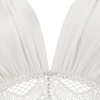 image:imageRVivimos Womens Summer Ruffles V Neck Backless Beach Short DressesWhite