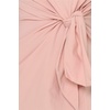 image:imageRVivimos Womens Summer Short Sleeve Cotton Solid Tieup TShirt DressBlush