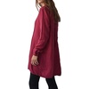 image:imageRVivimos Womens Tunic Dress Fall Cotton Button Down Long Sleeves Casual Mini Shirt DressBurgundy