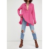 image:imageRVivimos Womens Tunic Dress Fall Cotton Button Down Long Sleeves Casual Mini Shirt DressHotpink