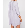 image:imageRVivimos Womens Tunic Dress Fall Cotton Button Down Long Sleeves Casual Mini Shirt DressLavender