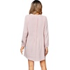 image:imageRVivimos Womens Tunic Dress Fall Cotton Button Down Long Sleeves Casual Mini Shirt DressLightpink