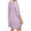 image:imageRVivimos Womens Tunic Dress Fall Cotton Button Down Long Sleeves Casual Mini Shirt DressPurple