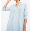 image:imageRVivimos Womens Tunic Dress Fall Cotton Button Down Long Sleeves Casual Mini Shirt DressSkyblue